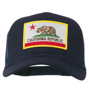 California State Flag Patched Twill Mesh Cap