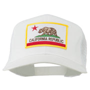 California State Flag Patched Twill Mesh Cap