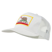 California State Flag Patched Twill Mesh Cap