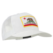 California State Flag Patched Twill Mesh Cap