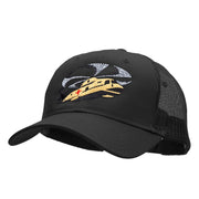 Careflight Helicopter Embroidered Cotton Twill Mesh Cap