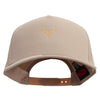 Deer Hunting Specimen Solid Cotton Twill 5 Panel Prostyle Snap Cap - Khaki OSFM