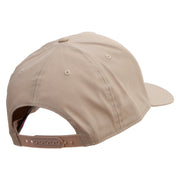 Deer Hunting Specimen Solid Cotton Twill 5 Panel Prostyle Snap Cap - Khaki OSFM