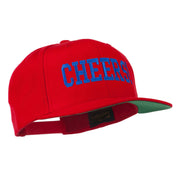 Cheers Embroidered Snapback Cap