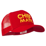 Chief Mate Embroidered Mesh Cap