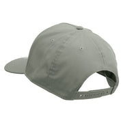 Deer Hunting Specimen Solid Cotton Twill 5 Panel Prostyle Snap Cap - Grey OSFM