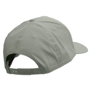 Deer Hunting Specimen Solid Cotton Twill 5 Panel Prostyle Snap Cap - Grey OSFM