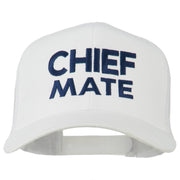 Chief Mate Embroidered Mesh Cap