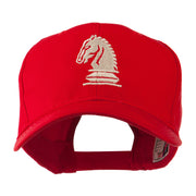 Chess Piece of a Knight Embroidered Cap