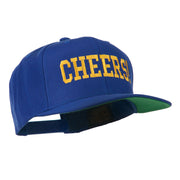 Cheers Embroidered Snapback Cap