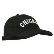 Chicago Illinois State Embroidered Cotton Cap