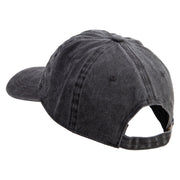 Army Veteran Cotton Twill Premium Pigment Dyed Cap - Black OSFM