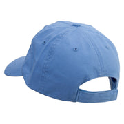 Love Live Travel Embroidered Low Profile Dyed Cotton Twill Cap - Sky-Blue OSFM