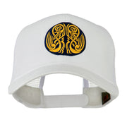 Celtic Image in Circle Embroidered Cap