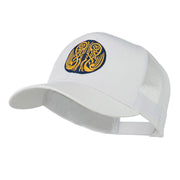 Celtic Image in Circle Embroidered Cap