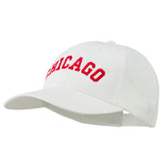 Chicago Illinois State Embroidered Cotton Cap