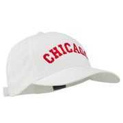 Chicago Illinois State Embroidered Cotton Cap