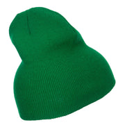 Circle Luigi Embroidered Short Beanie