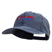 Army Veteran Cotton Twill Premium Pigment Dyed Cap - Navy OSFM