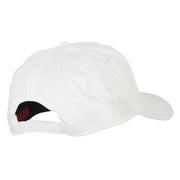 Camping Hair Don't Care with fire Embroidered Solid Cotton Pro Cap