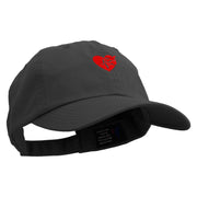 Love Live Travel Embroidered Low Profile Dyed Cotton Twill Cap - Black OSFM