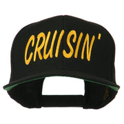 Cruisin Embroidered Flat Bill Cap