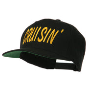 Cruisin Embroidered Flat Bill Cap