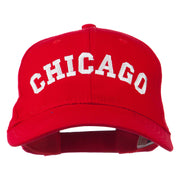 Chicago Illinois State Embroidered Cotton Cap