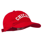 Chicago Illinois State Embroidered Cotton Cap