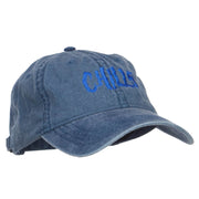 Chills Embroidered Washed Cap