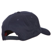 Camping Hair Don't Care with fire Embroidered Solid Cotton Pro Cap