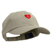 Love Live Travel Embroidered Low Profile Dyed Cotton Twill Cap - Putty OSFM