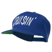 Cruisin Embroidered Flat Bill Cap