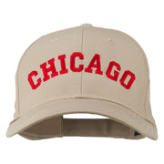 Chicago Illinois State Embroidered Cotton Cap