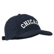 Chicago Illinois State Embroidered Cotton Cap