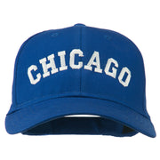 Chicago Illinois State Embroidered Cotton Cap