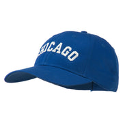 Chicago Illinois State Embroidered Cotton Cap