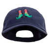 St. Patrick Day Badge Embroidered Low Profile Dyed Cotton Twill Cap - Navy OSFM