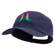 St. Patrick Day Badge Embroidered Low Profile Dyed Cotton Twill Cap - Navy OSFM