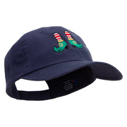 St. Patrick Day Badge Embroidered Low Profile Dyed Cotton Twill Cap - Navy OSFM