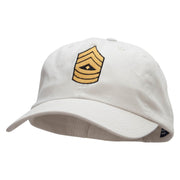 High Ranking Embroidered Low Profile Dyed Cotton Twill Cap - Putty OSFM