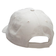 High Ranking Embroidered Low Profile Dyed Cotton Twill Cap - Putty OSFM