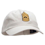 High Ranking Embroidered Low Profile Dyed Cotton Twill Cap - Putty OSFM