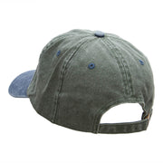 Composit Bow Embroidered Pigment Dyed Wash Caps