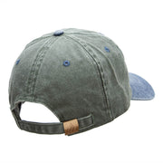 Composit Bow Embroidered Pigment Dyed Wash Caps