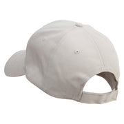 Happy Tennis Mom Embroidered Low Profile Organic Cotton Cap - Stone OSFM