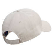 Happy Tennis Mom Embroidered Low Profile Organic Cotton Cap - Stone OSFM