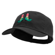 St. Patrick Day Badge Embroidered Low Profile Dyed Cotton Twill Cap - Black OSFM