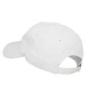 Calico Cat Embroidered Washed Cotton Twill Cap