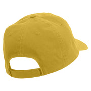 St. Patrick Day Badge Embroidered Low Profile Dyed Cotton Twill Cap - Yellow OSFM